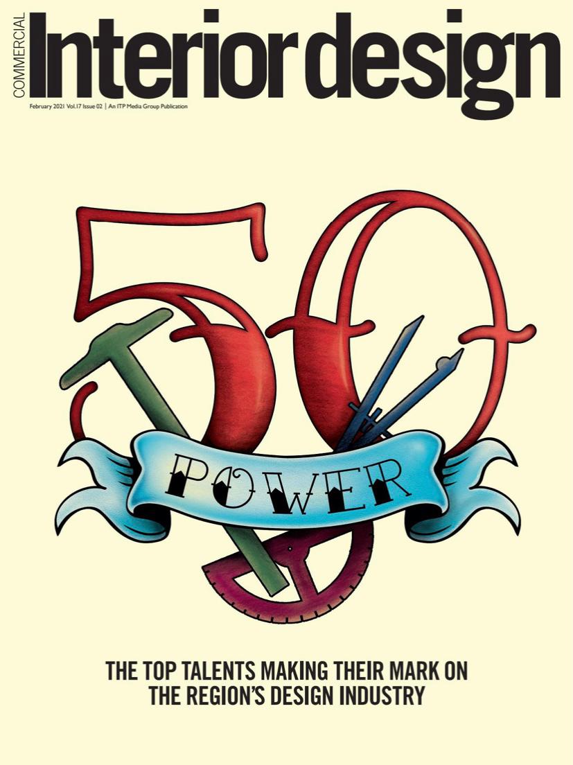 Commercial Interior Design - THE POWER LIST 2021