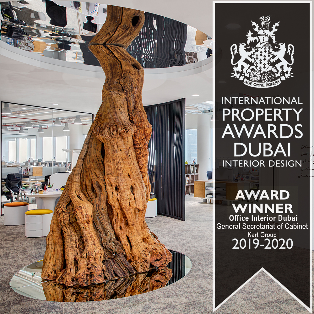 Office Interior Dubai: General Secretariat Cabinet International Property Awards 2020